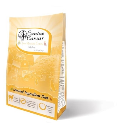 Canine Caviar Canine Caviar 901268 Open Meadow Alkaline Holistic Entre All Life Stages; 4.4 pound 901268